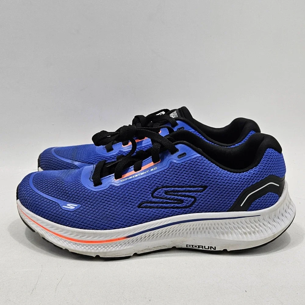 Skechers GOrun Consistent 2.0 Mens Size 11 Blue 220879 Athletic Running Shoes